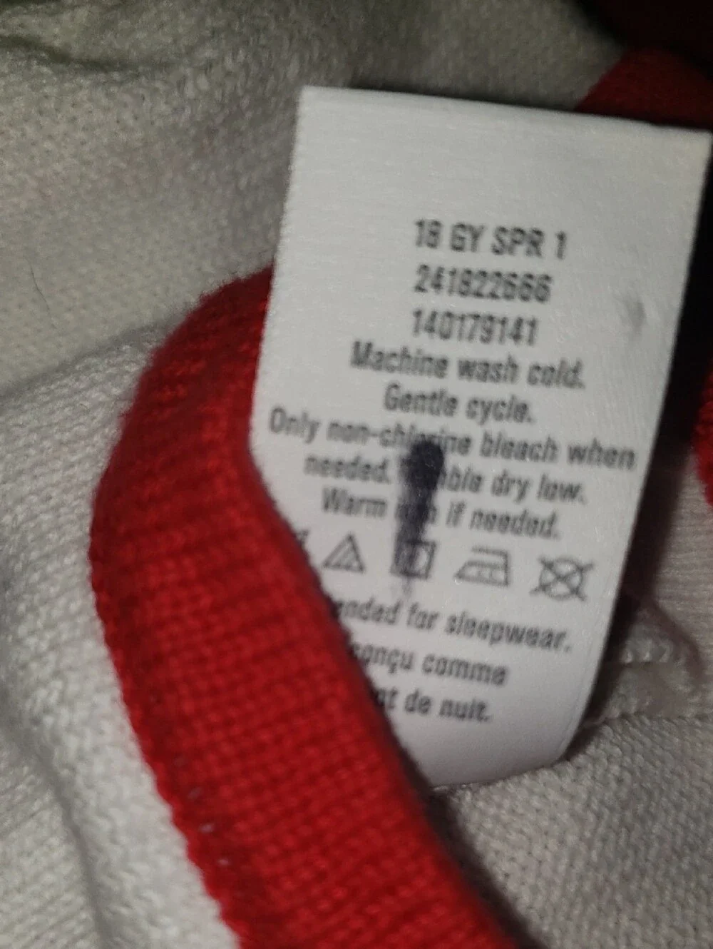 Gymboree White and Red Ladybug Knit Dress 12-18 Months Cotton